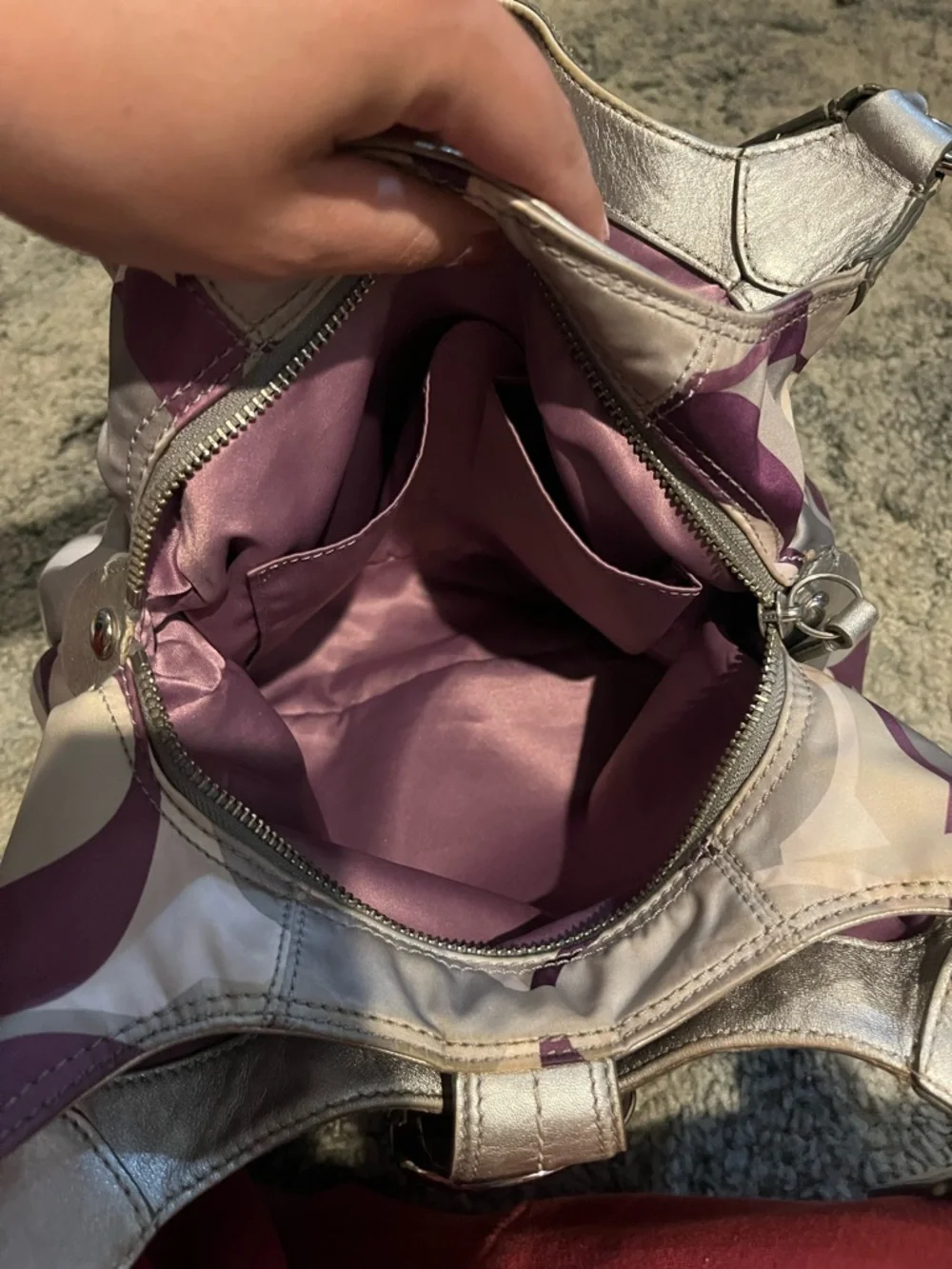 Coach Patterned Shoulder Bag - Picture 6 of 7